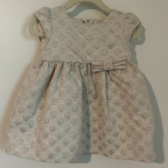 Kate Spade Gold Dot Skirt the Rules Dress- Sz 12M - Picture 1 of 3